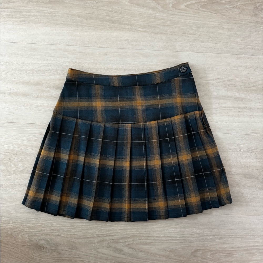 Dickies Plaid School Girl Skirt